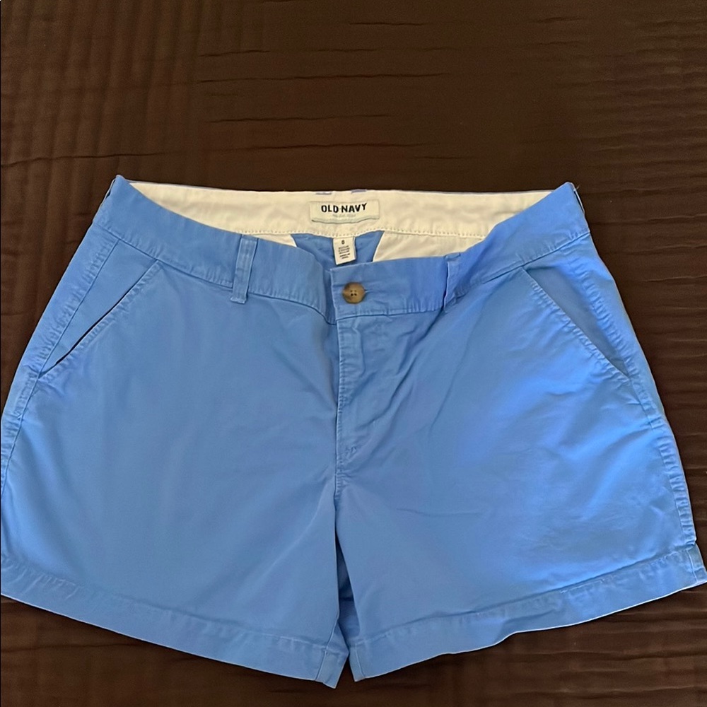 Old Navy Women's Light Blue Bermudas